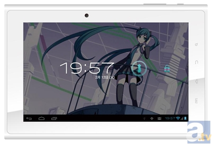 初音ミク タブレットナビ、アニメイトではオリジナル特典付き