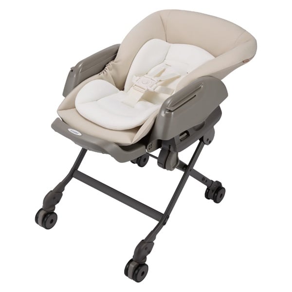 コンビ ネムリラ CR シフォンベージュ 手動 ハイ＆ローラック 新生児