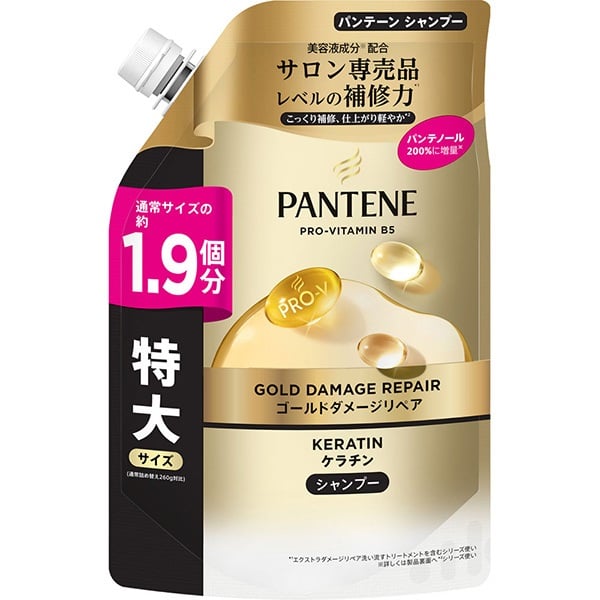 パンテーン ゴールド ダメージ リペア コンディショナー 詰替特大 500g