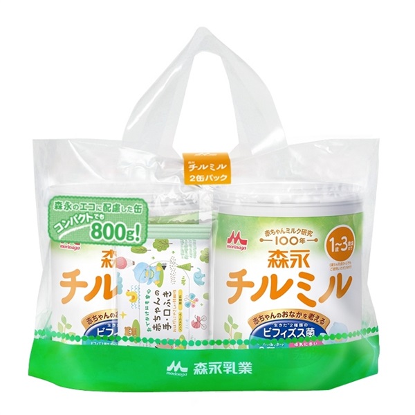森永 チルミル 800g×2缶パック 粉ミルク 1歳頃～ | イオンスタイル