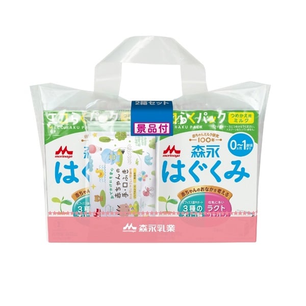 森永 はぐくみ エコらくパック つめかえ用 800g 粉ミルク 0ヶ月頃