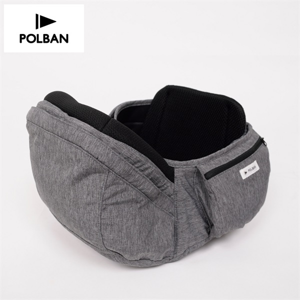 POLBAN ポルバン プライム グレー 新生児～ ヒップシート 抱っこひも