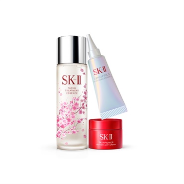 SK-II ニューライフ 桜 トライアル キット(エアリークリーム)/ 化粧水
