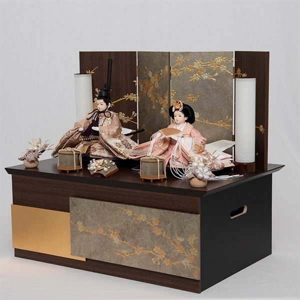 完売】福仙 親王収納飾り「心都（こと）」 4532365263029 ひな人形