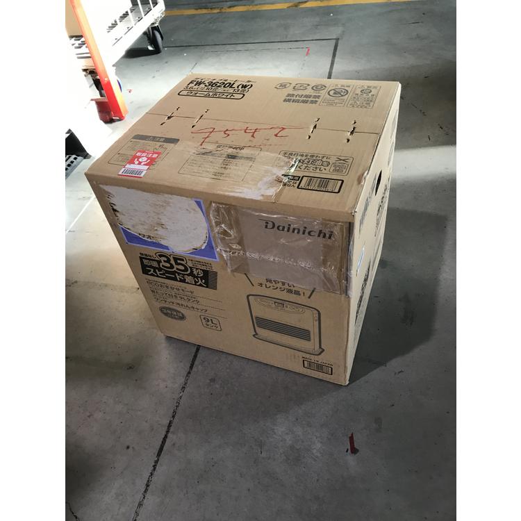 石油ファンヒーター FW-5619L-W ウォームホワイト | イオンスタイル