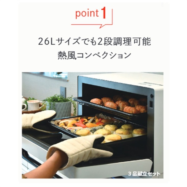 シャープ 過熱水蒸気オーブンレンジ RE-S1100(W) | イオンスタイル