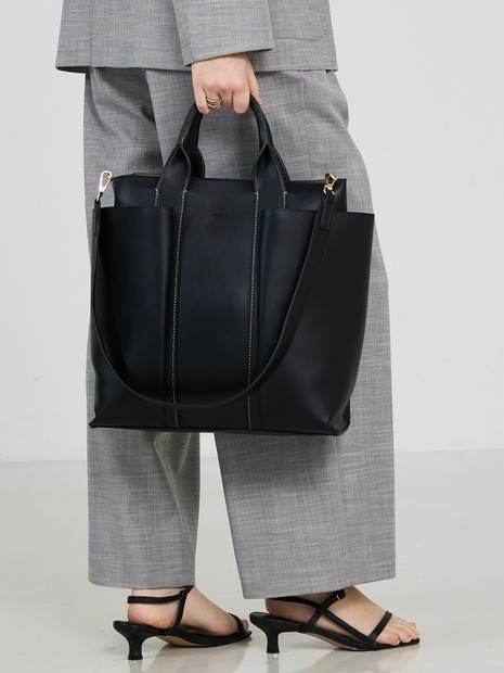 Ordi/ダブルポケット2WAYトートL｜LOWELL Things / ロウェル シングス