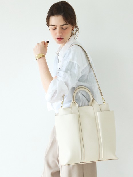 Ordi/ダブルポケット2WAYトートL｜LOWELL Things / ロウェル シングス