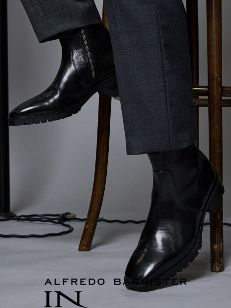 スクエア サイドジップ ブーツ｜alfredoBANNISTER / アルフレッド
