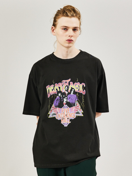 AH ABAHOUSE】オーバーサイズ バンドTシャツ｜OUTLET (MEN'S