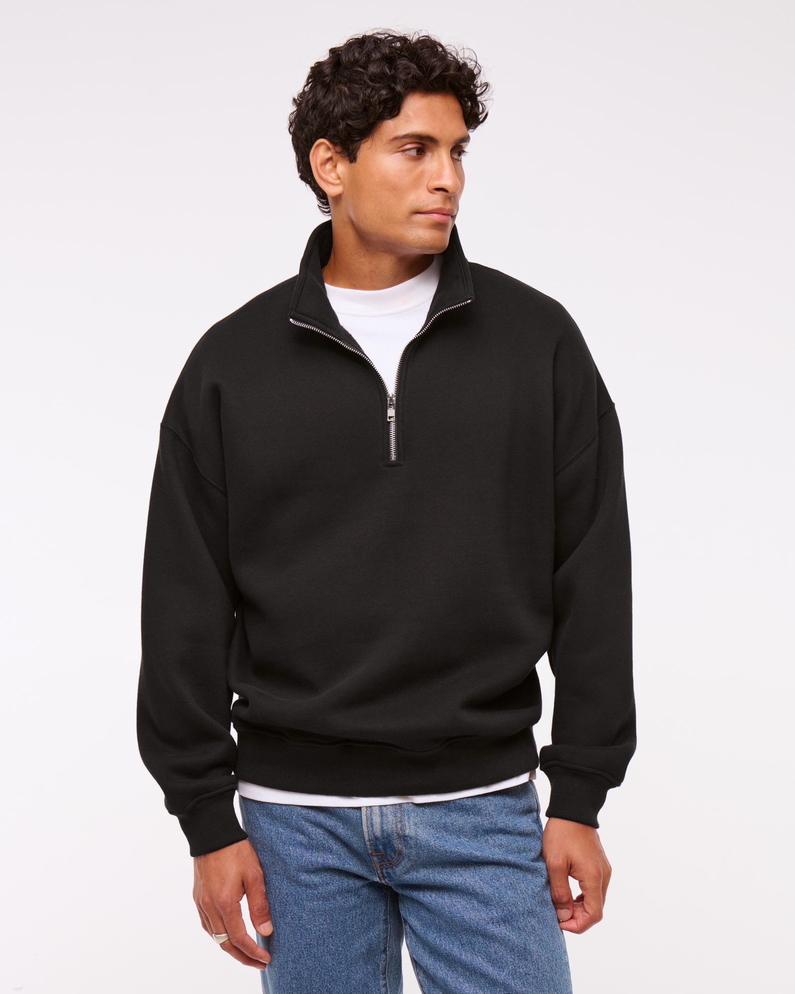 Abercrombie & Fitch Cadillac Half-Zip Sweatshirt | Arden Fair