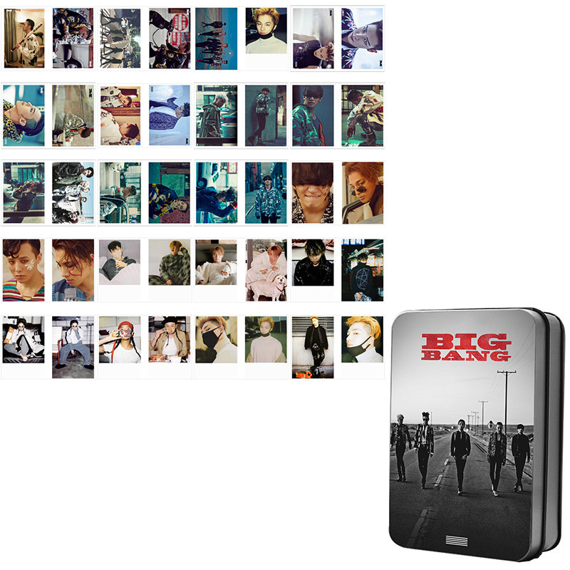 KPOP Bigbang GD T.O.P G-DRAGON TAEYANG DAESUNG 40pcs Polaroid LOMO