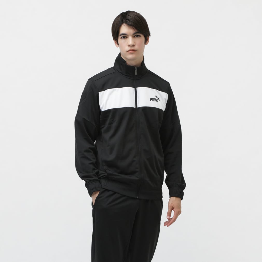 プーマ メンズ ジャージ 上下セット ポリ トレーニングスーツ 678477