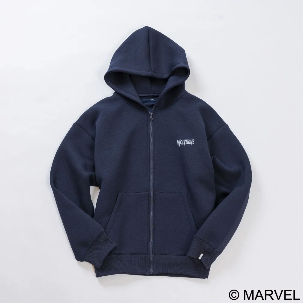 MARVEL × MAZZEL コラボ ジップパーカー 黒 L ☆ 匿名配送 MAZZEL
