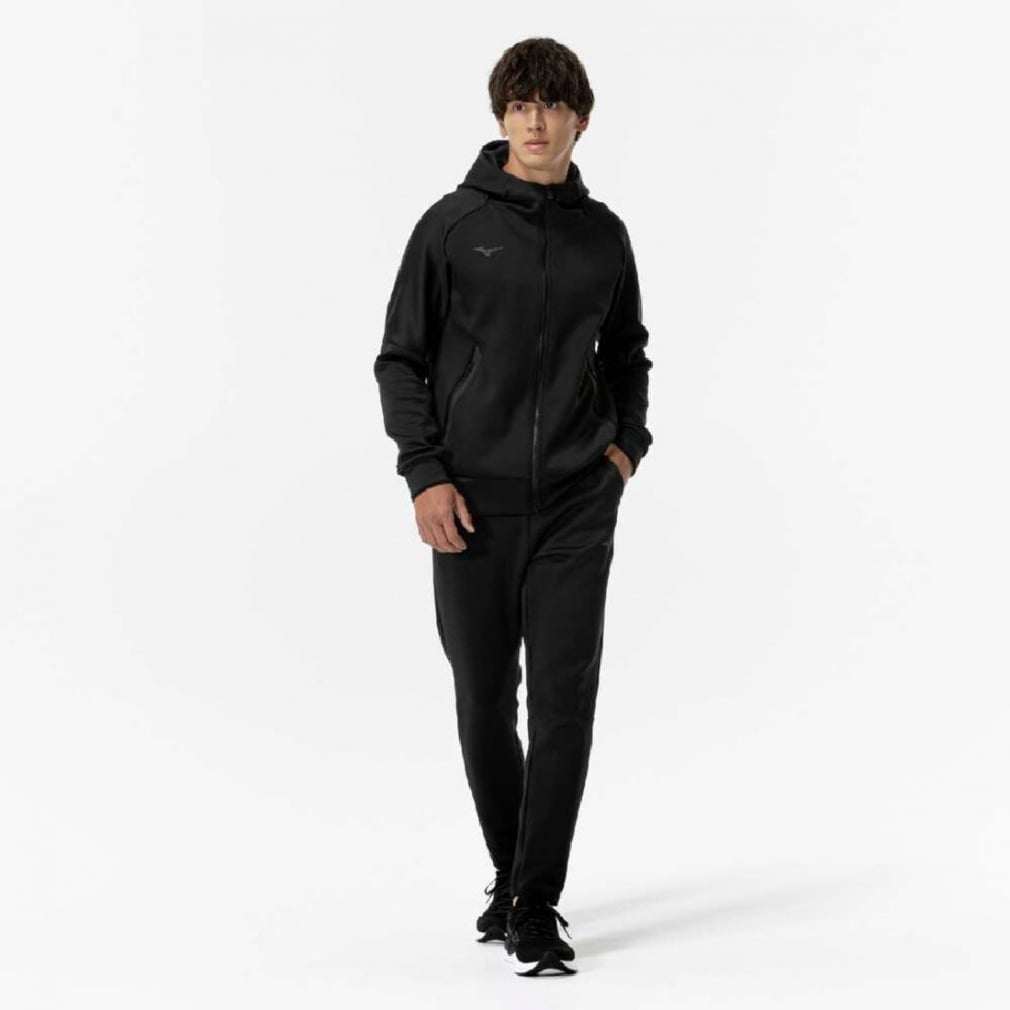 ミズノ メンズ ニットパンツ ストレッチスウェットスリムパンツ