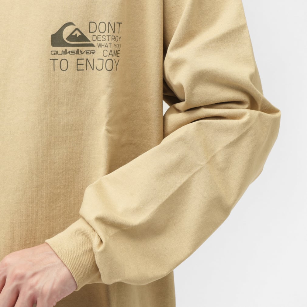 2025秋冬 クイックシルバー メンズ サーフ 長袖Tシャツ TC DISTORTED