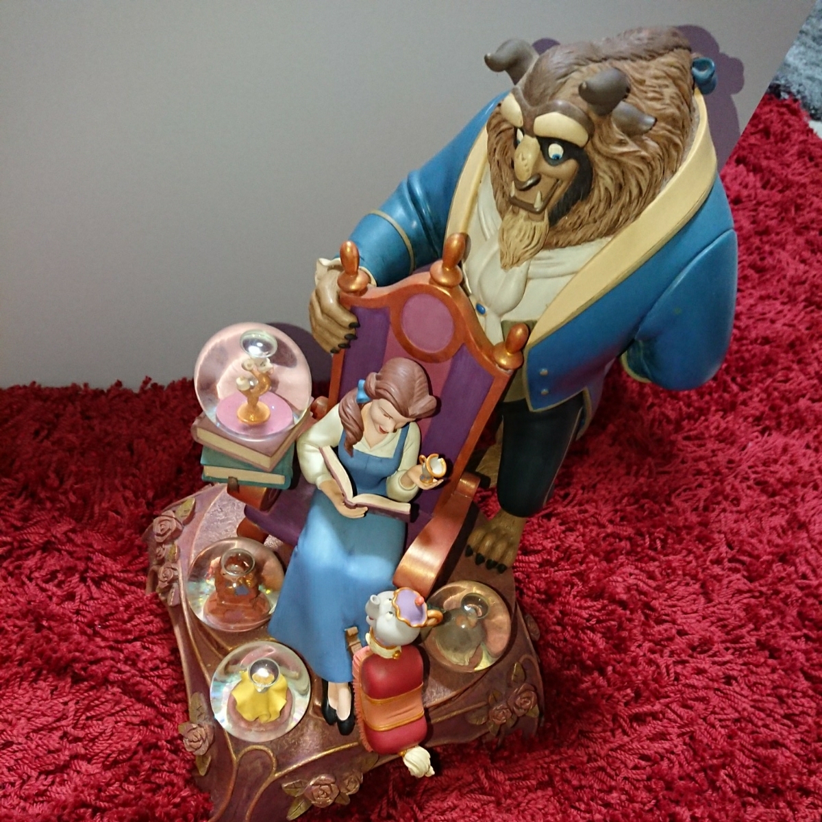 美女と野獣 Beauty and the Beast ルミエール☆スノードーム 美女と