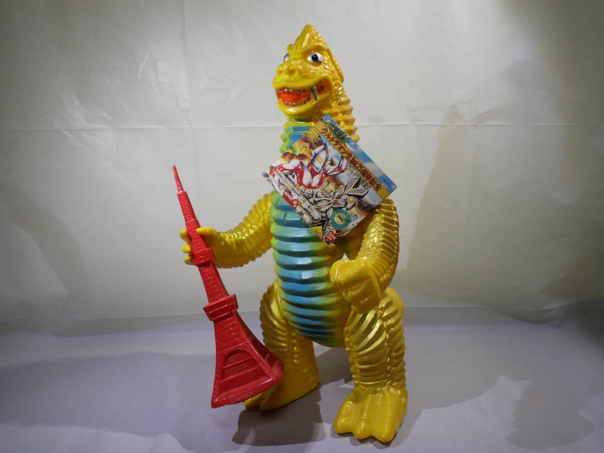 昭和レトロ ブルマァク ジャイアント レッドキング 東京タワー付き