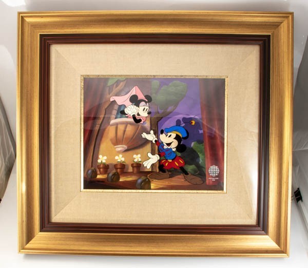 ディズニー ミッキー ミニー セル画 パピーラブ スウィートハート