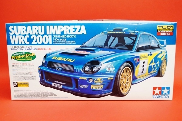 タミヤ 1/10ラジコンボディ インプレッサ WRC 2001 レア 1/10 スバル