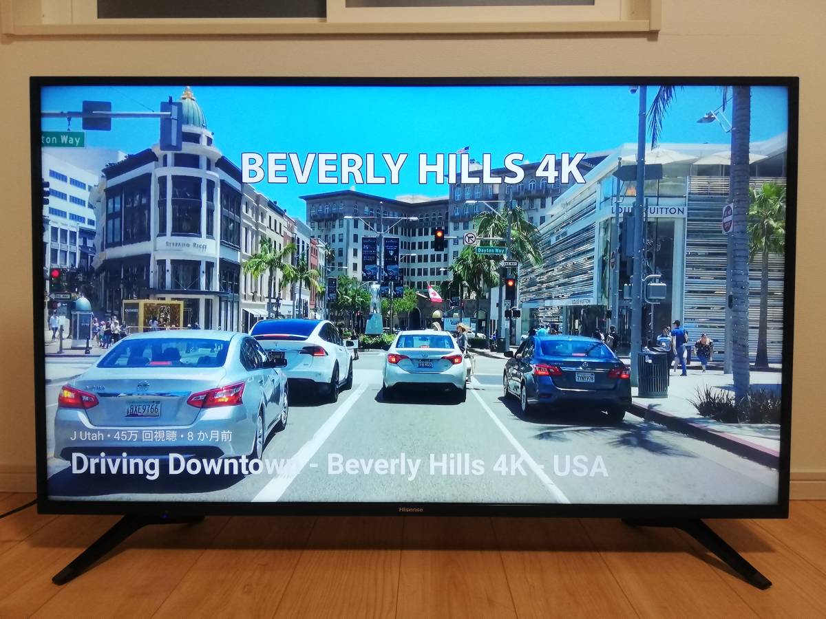 ハイセンス Hisense 50V型 4K対応液晶テレビ 50A6100 【公式通販】