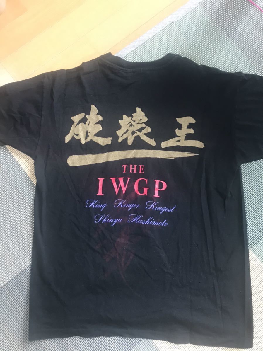 破壊王橋本真也 直筆サイン入Tシャツ の落札情報詳細 - Yahoo