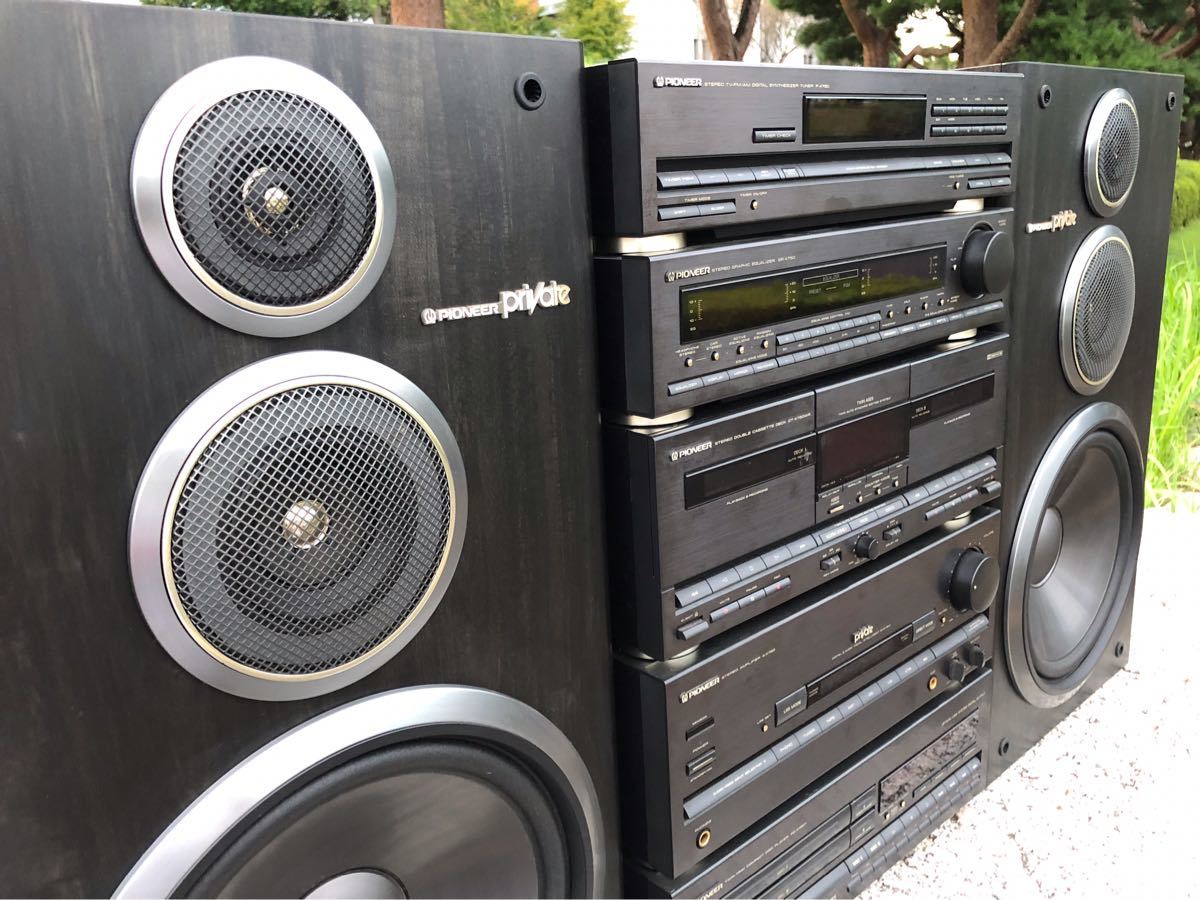 昭和レトロ ビンテージ CS7100 パイオニア ステレオ スピーカー1つ