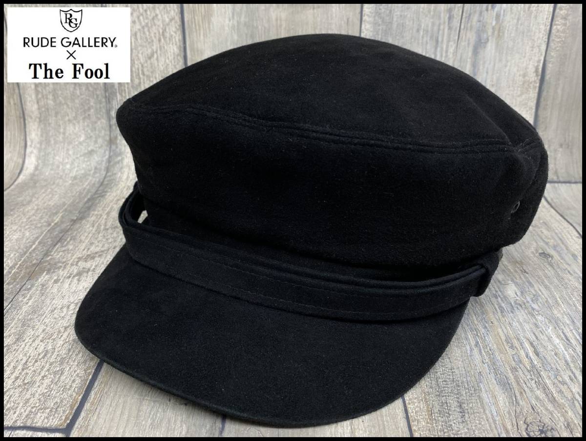 Rude Gallery Black Rebel キャスケット RUDE GALLERY BLACK 黒 ルード