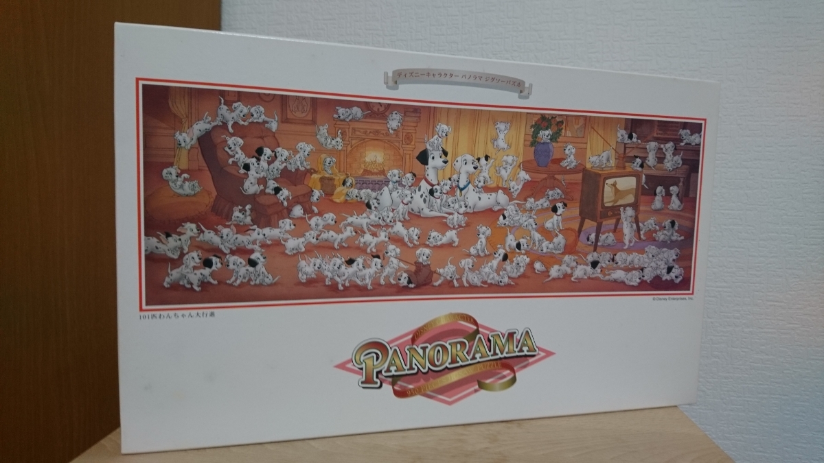 未開封】ディズニー パノラマジグソーパズル 101匹わんちゃん 950