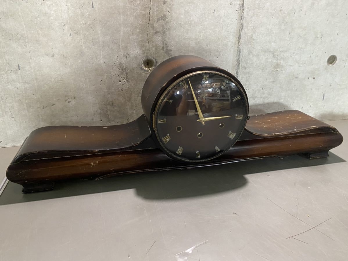 アンティーク マウテ Mauthe ゼンマイ式 置時計 ドイツ製 【公式通販】