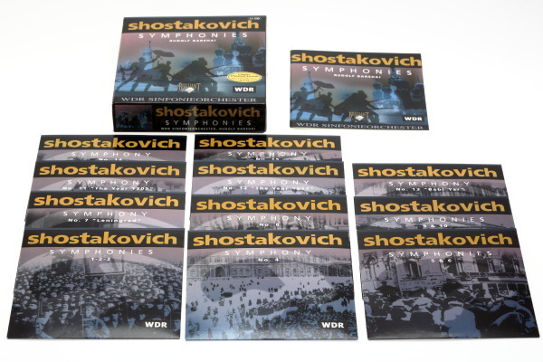 ショスタコーヴィチ 交響曲全集 11CD ルドルフ・バルシャイ指揮