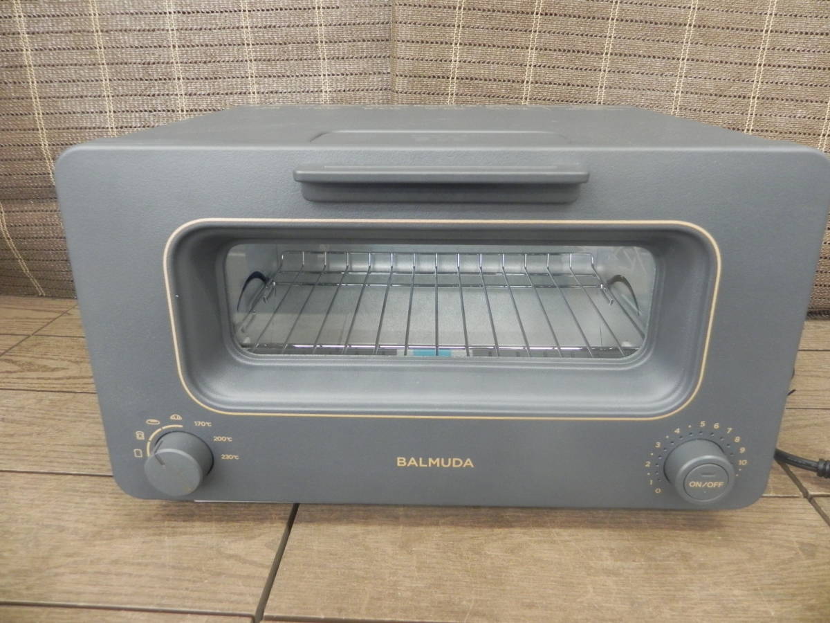 未使用品 BALMUDA バルミューダ トースター K05A チャコールグレー