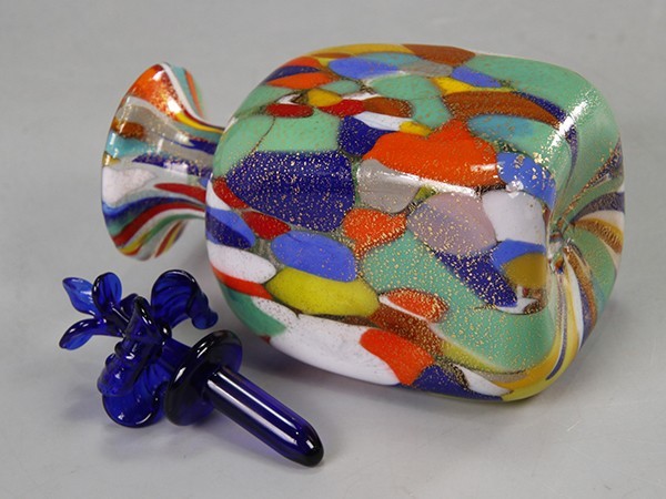 J032. イタリア ムラノガラス MURANO ムラーノ ベネチアングラス 香水