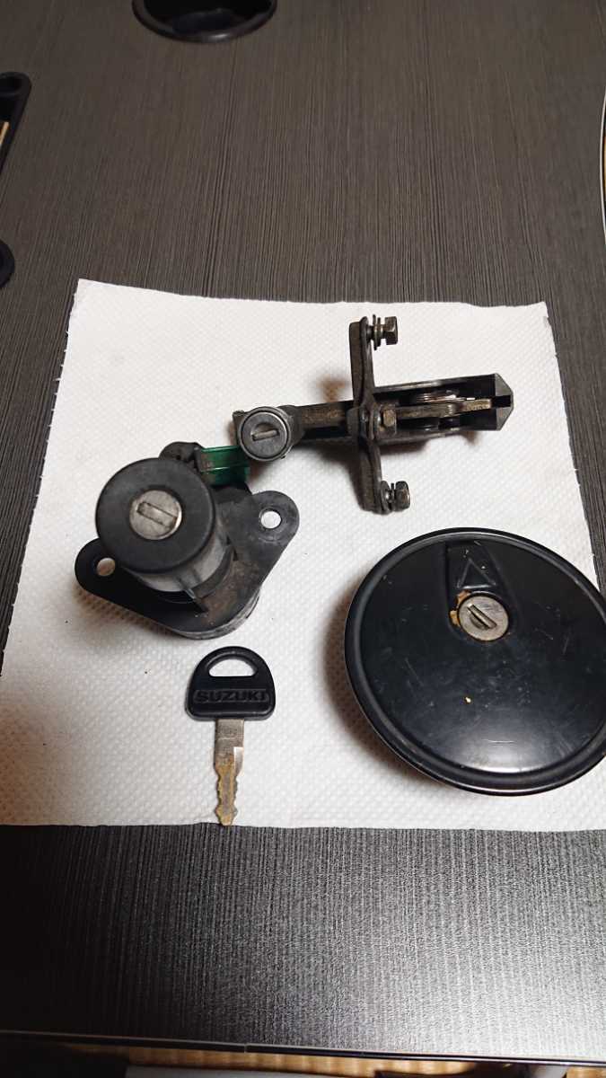 GSX400F GSX400FSインパルス GSX400E キーセット キーボックス タンク