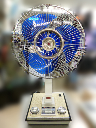 激レア☆【National】ナショナル 35cm高級お座敷扇 松風 F-35MA 昭和