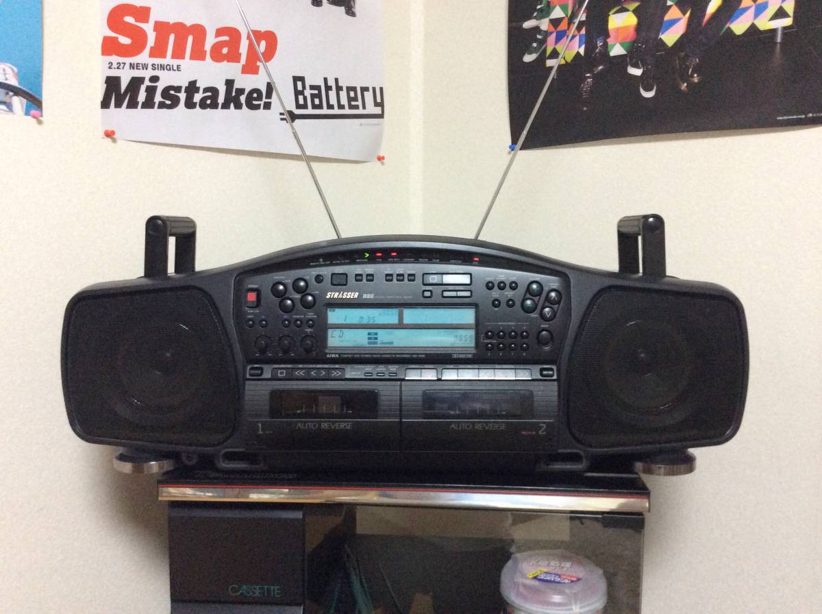 153 AIWA CSD-XR90改 Bluetooth搭載CDラジカセ 完動品