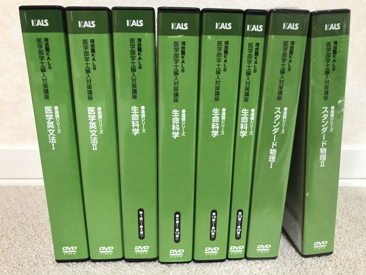 要項集 生物科学 2019 河合塾 KALS 河合塾KALS 医学部学士編入対策講座