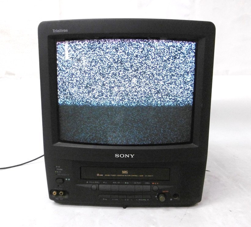 VHS再生動作良好】SONY トリニトロン テレビデオ KV-14VHT1 Yahoo