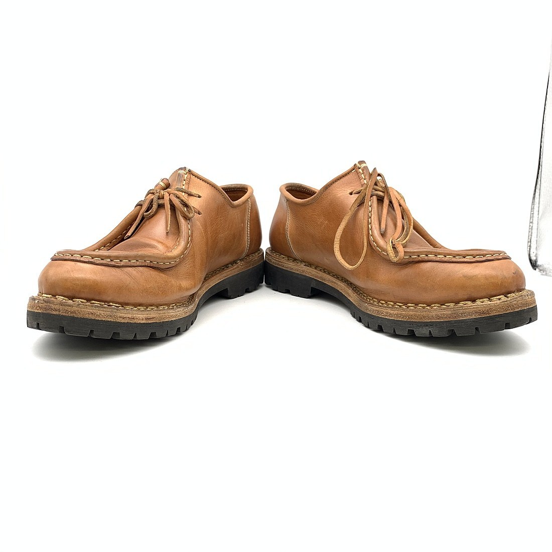 Guidi & Rosellini Orlando 1837 メンズ 本革 レザー シューズ 茶