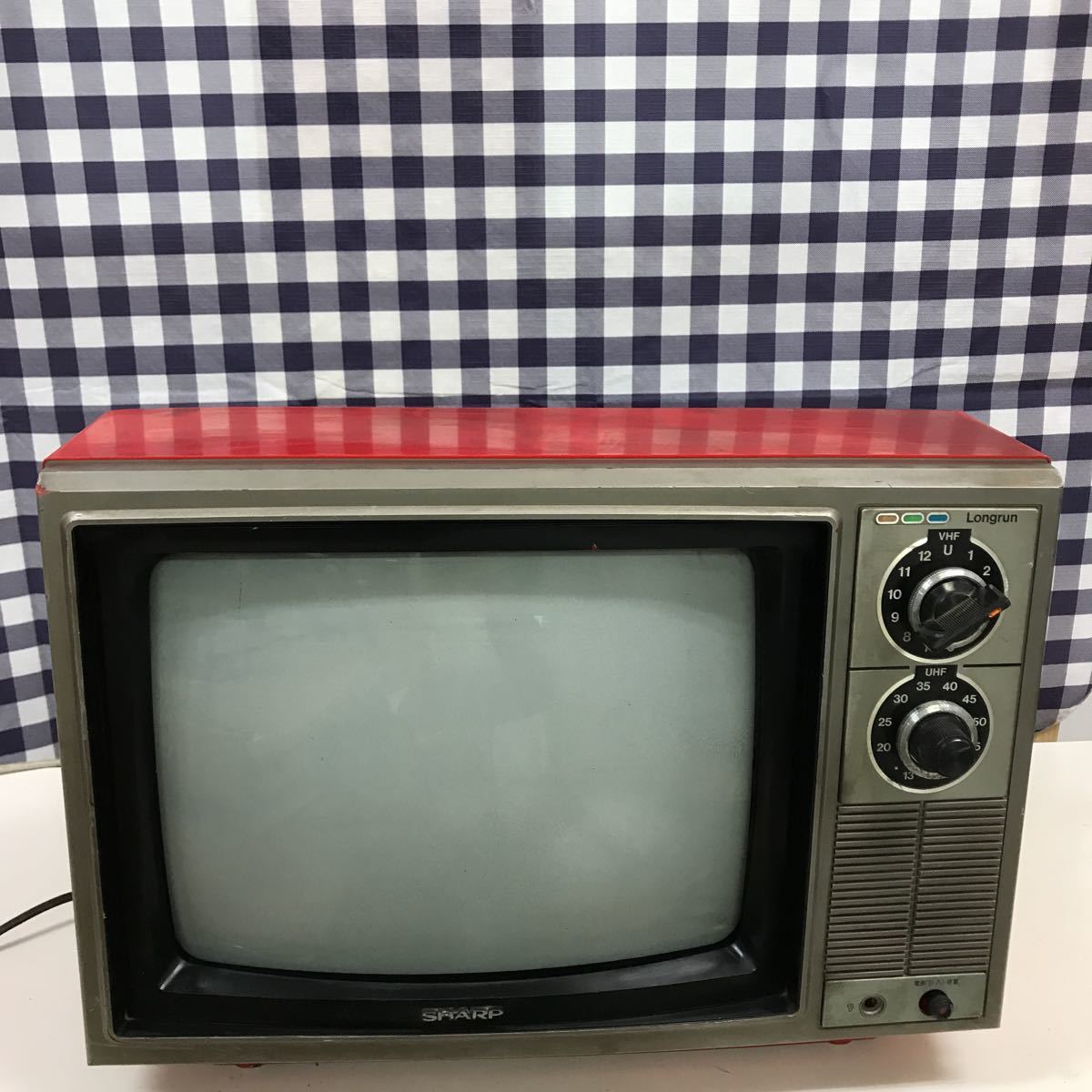 送料込み ブラウン管 カラーテレビ SHARP シャープ14C-L10 レトロ 送料