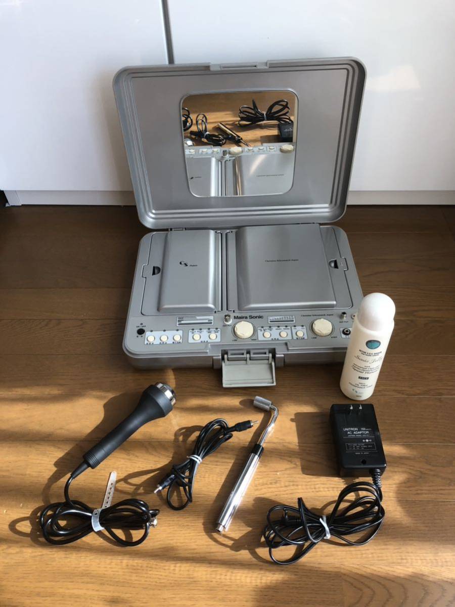 マイラソニック 1年保証 マイラソニック 超音波美顔器 中古 超音波美顔器