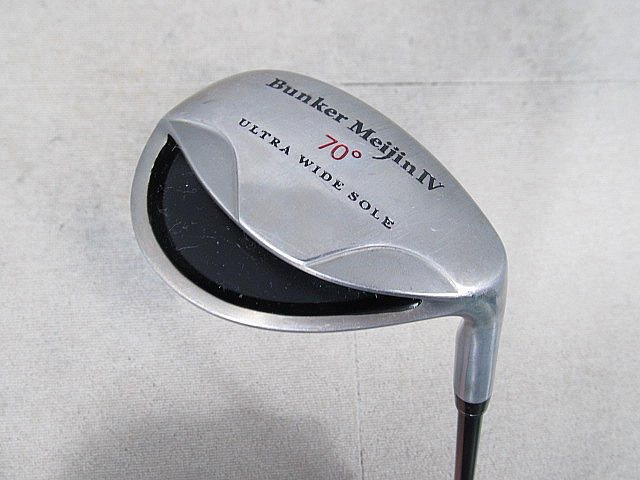 新品未使用 Bunker Meijin IV ウェッジ 70° ゴルフクラブ 値下げ可