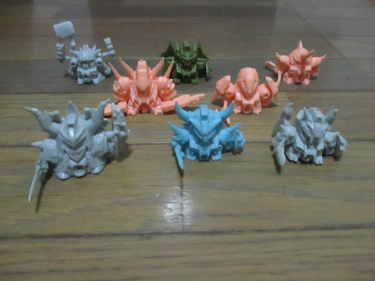 SDガンダム 消しゴム ガン消し 竜機神バイオレットガンドラゴン