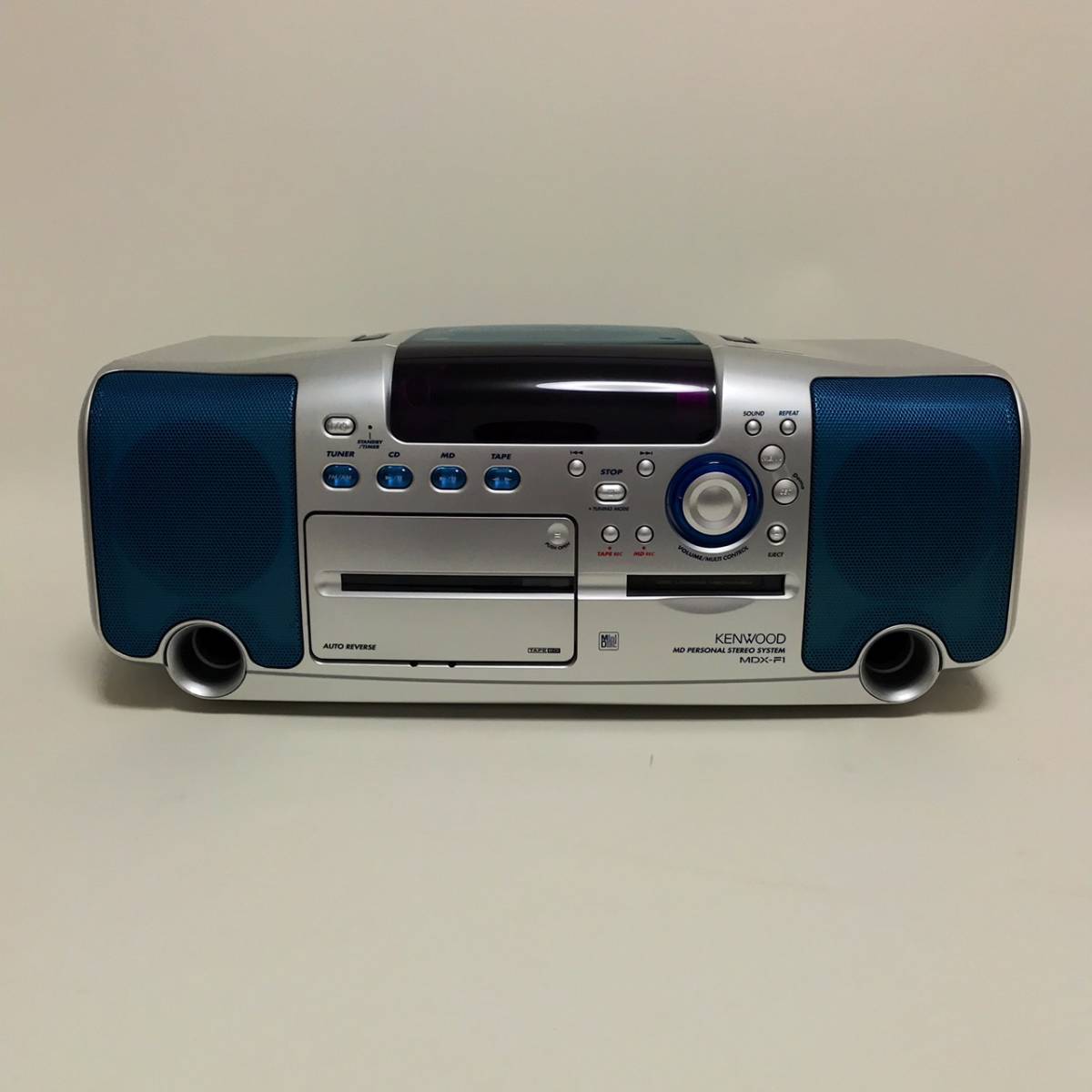 ケンウッド CD・MD・ラジオパーソナルステレオシステム MDX-L1-W