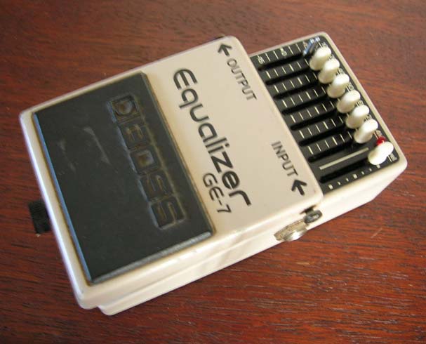 GE-7 Equalizer (Japan) - Boss GE-7 Equalizer (Japan) - Audiofanzine
