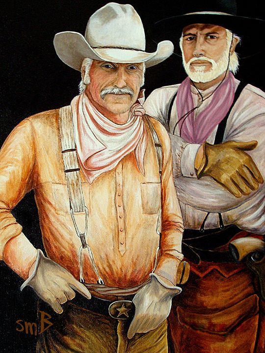 Gus and Woodrow, Lonesome Dove - Elbow Canyon Fine Art And