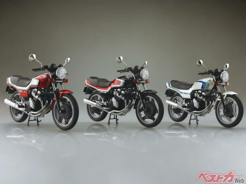 新製品】アオシマより1/12サイズ「CBX400F」の追加カラーが登場！ 2型