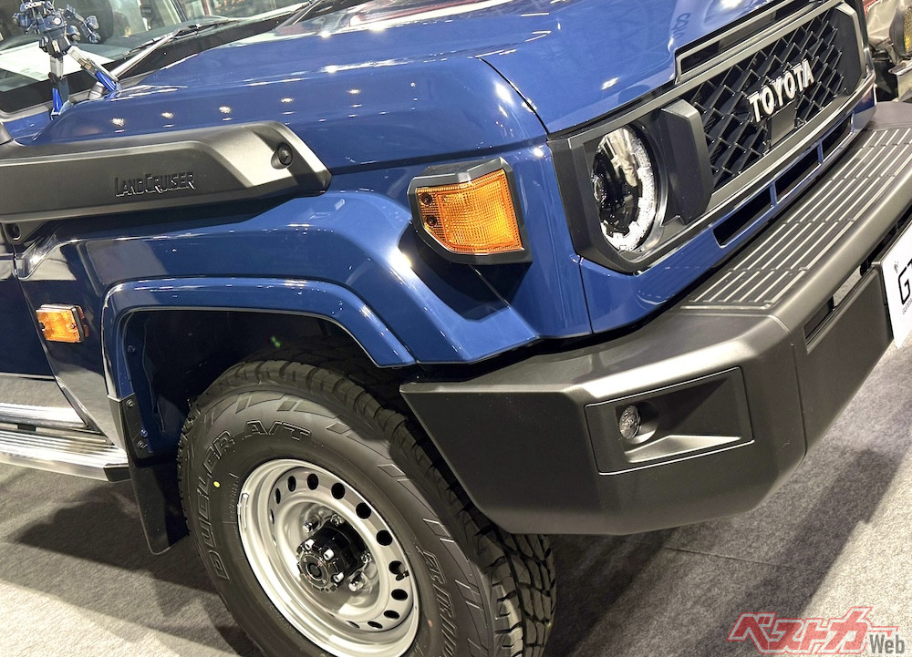 ランクル70ナロー]日本導入の可能性!? 2025年東京オートサロンで密かな