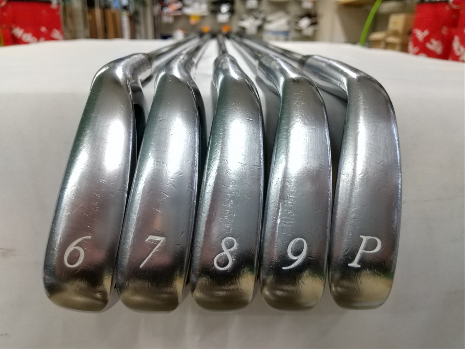 P-tune PG102 アイアンセット 6本 ヘッドのみ PG102軟鉄アイアン | P
