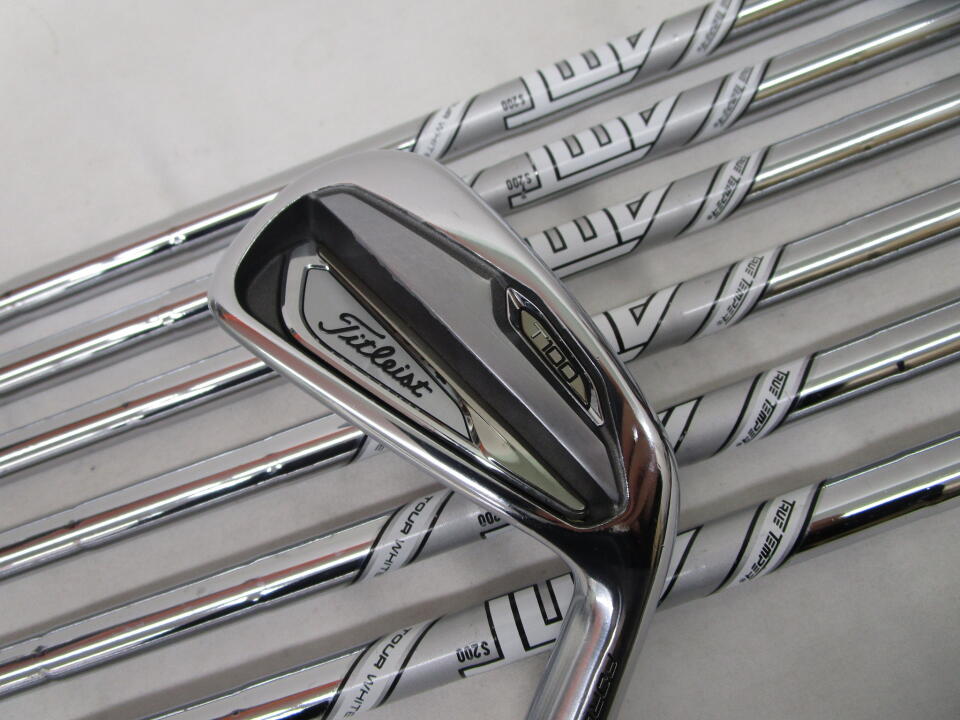 T100｜タイトリスト｜アイアンセット｜AMT TOUR WHITE｜中古ゴルフ